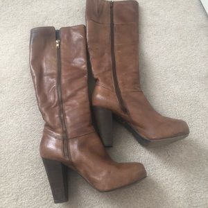 Steve Madden Rikki Knee-High Leather Boots
